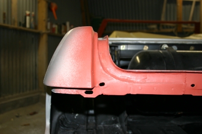 Restauratie: Linker achterlicht