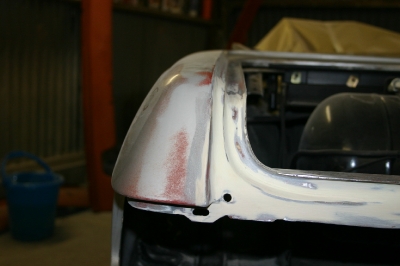 Restauratie: Linker achterlicht