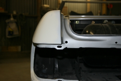 Restauratie: Linker achterlicht